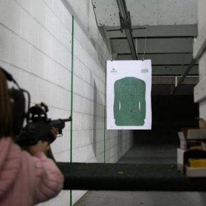 my niece Elliette shooting my ruger 10/22