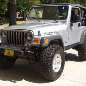 2005 Rubicon.  The start of the bug out vehicle project.