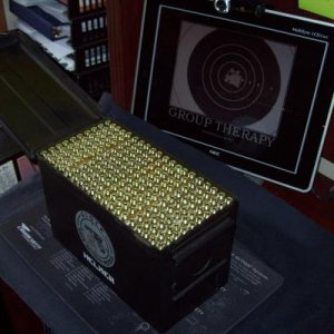 .50 Cal can w/1000 rounds of S&W .40 FMJ.