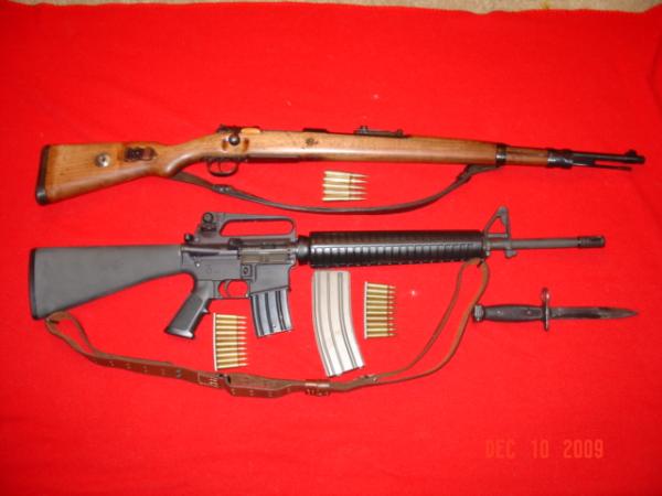 8mm Mauser & a Bushmaster