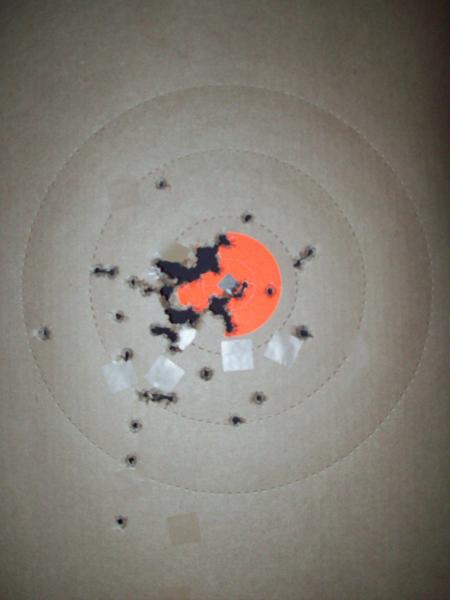 First 100 rounds @ 12 yards. My new G30