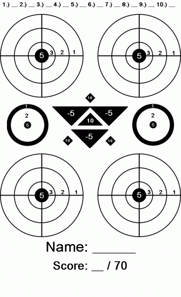 May Competition Target