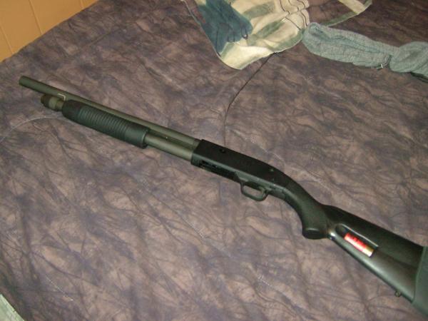 my Mossberg 590 A1 with speed stock