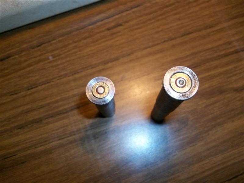 Not too accurate with just 2" of rifling.Adapters using Mosin Nagant barrel cut-offs to shoot 32 S&W Longs out of my 43 Spanish Rolling block rifle. A