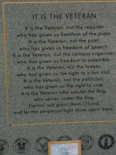 Veteran Memorial, Yakima, Washington