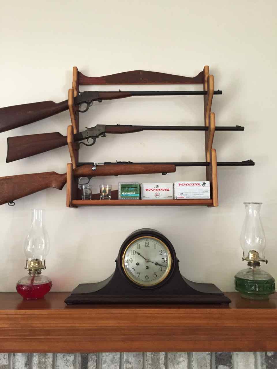 Wall Mounted Gun Rack