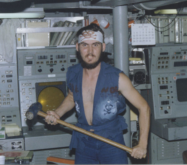 Westpac 1981 - Shellback Initiation