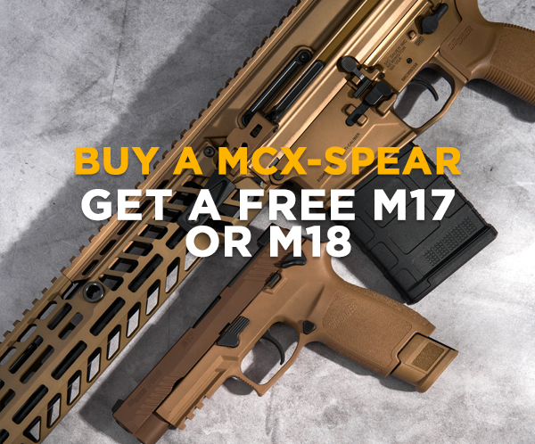 BUY A MCX-SPEAR, GET A FREE M17 OR M18