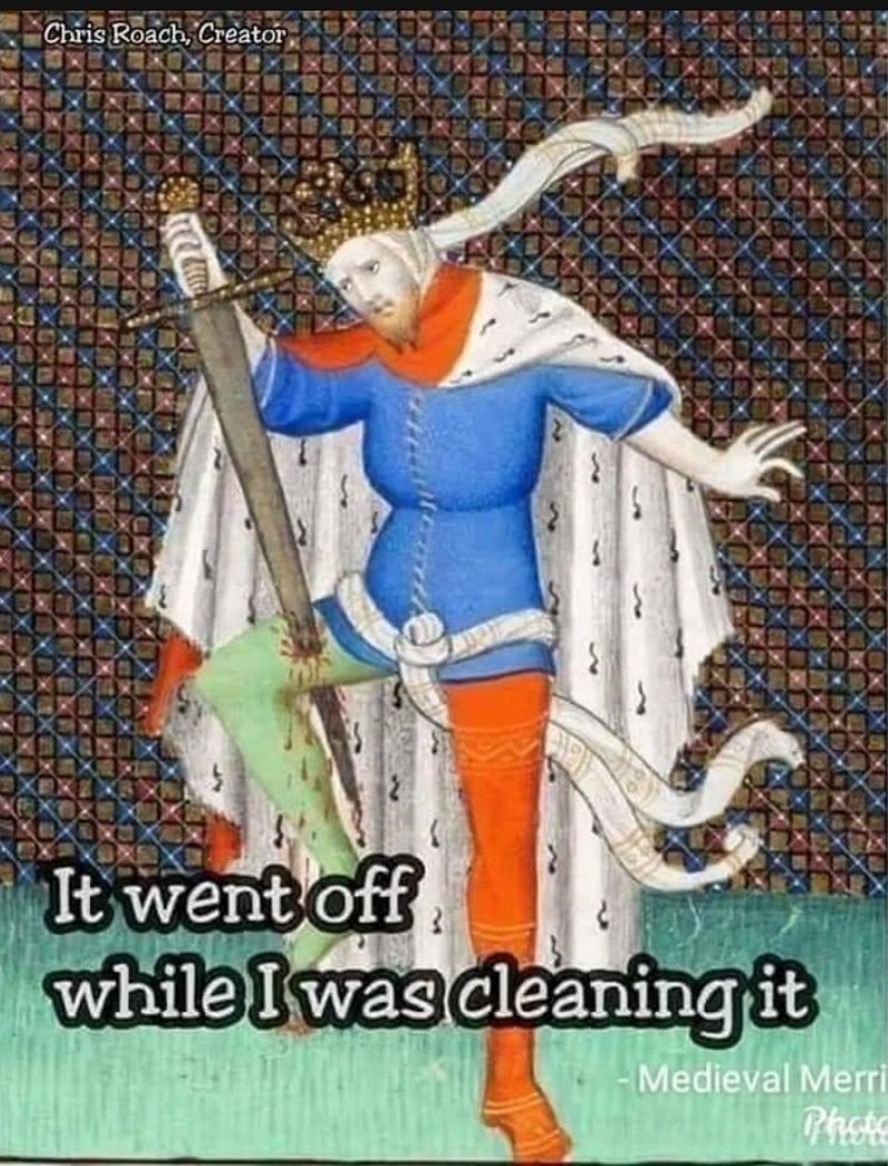 chris-roach-creator-went-off-while-cleaning-medieval-merri-photo